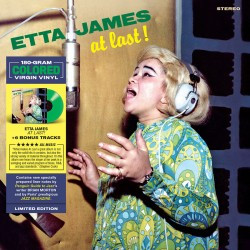ETTA JAMES - AT LAST ! - GREEN VINYL
